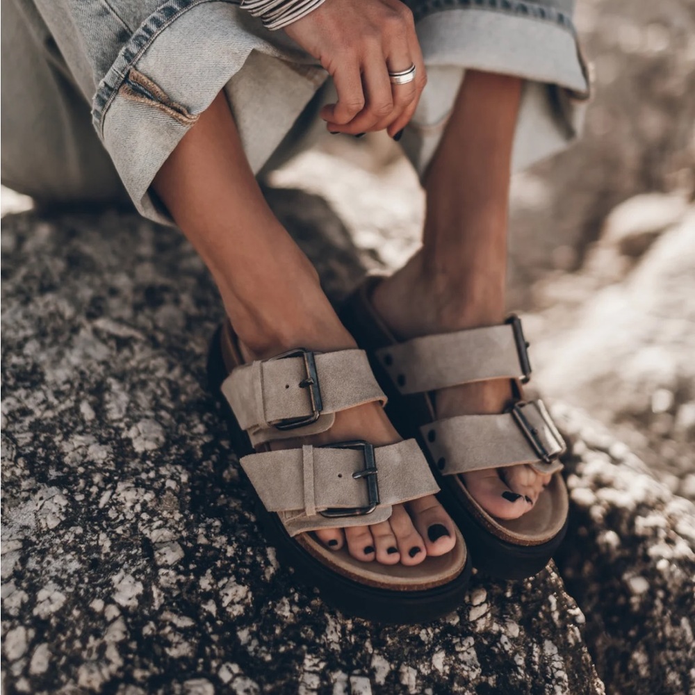 Stylish Tan Sandals